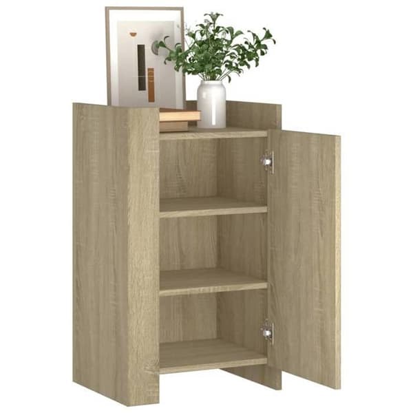 Maison Exclusive - Buffé ek sonoma 45x35x75 cm ingenjörsträ