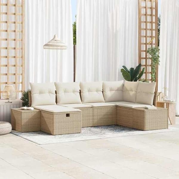 Maison Exclusive - Sæt af 6 pc sofaer i polyrotin