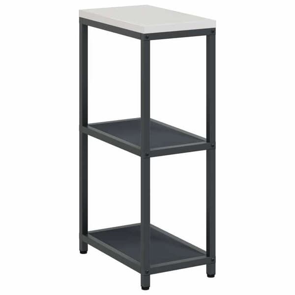Køkkenhylde - MAISON EXCLUSIVE - HATTEM - Antracit - 30x50x92 cm - Stålramme