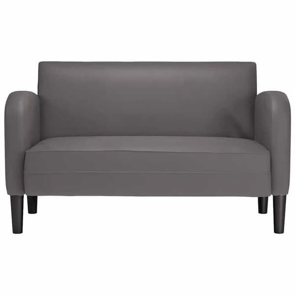 Maison Exclusive - Grå 110 cm læderlook sofa