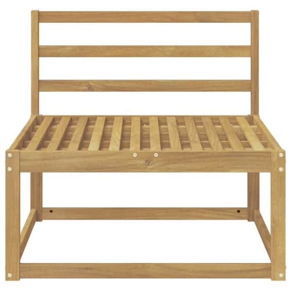 Maison Exclusive - Utomhussoffa i vitt 79 x 83 x 73 cm