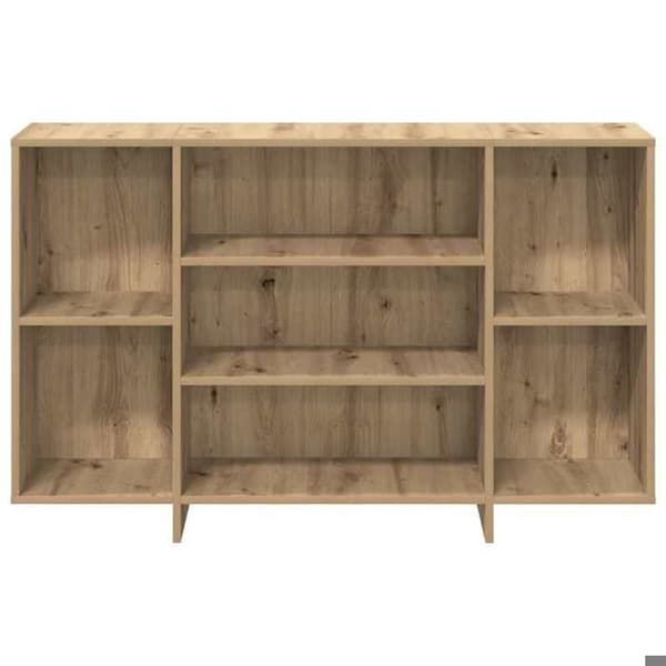 Maison Exclusive - Buffé Ek hantverk 120 x 30 x 75 cm Ingenjörsträ