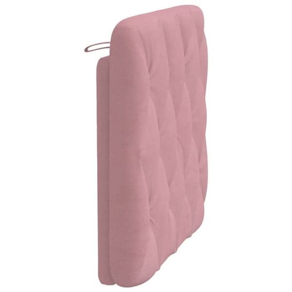 Maison Exclusive - Rosa sänggavelkudde 90 cm sammet