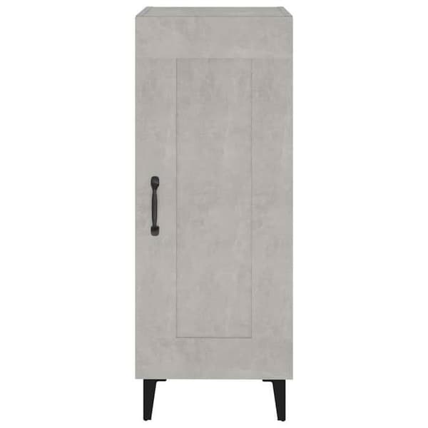 Maison Exclusive - Buffet Grå beton 34,5x34x90 cm Ingeniørtræ