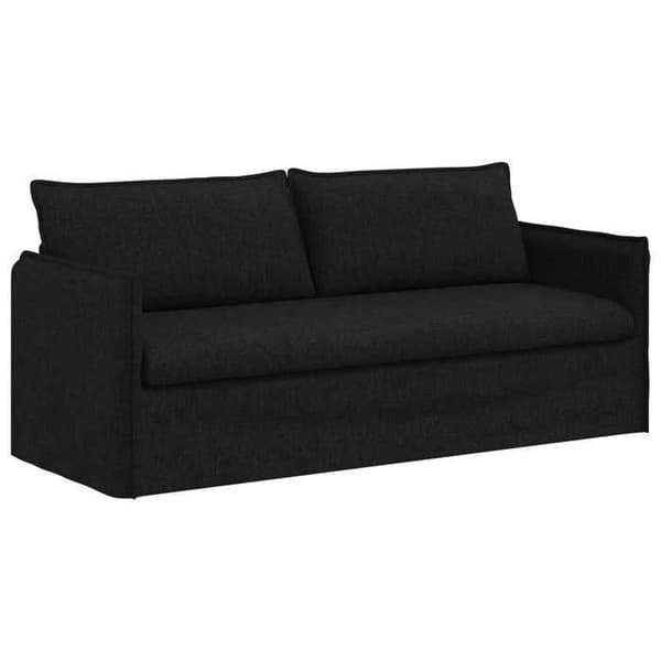 Maison Exclusive - 2-delars Soffset i Svart Tyg