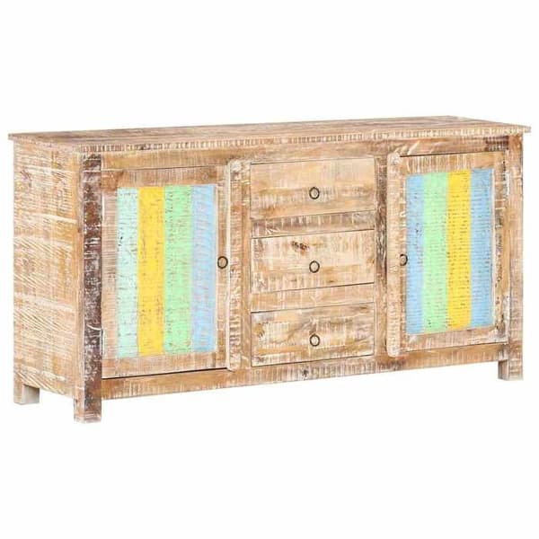 Maison Exclusive - Buffet 151x40x75 cm Raaka akasiapuu