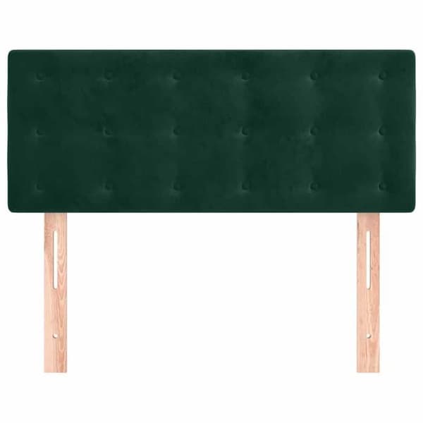 Maison Exclusive - Mörkgrön sänggavel 80x5x78/88 cm Sammet