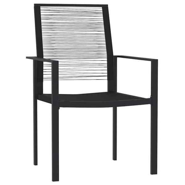 Maison Exclusive - Have spisebordssæt 3 dele Sort
