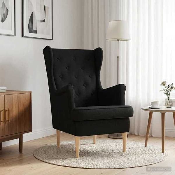 Maison Exclusive - Sort Stof Stol