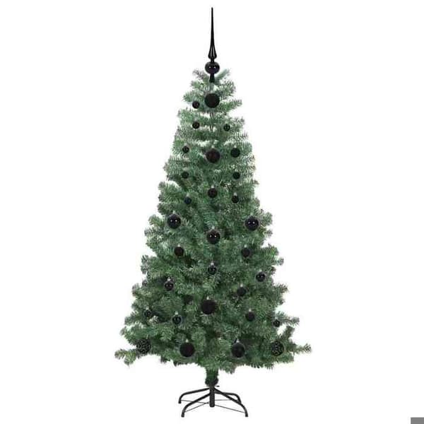 Juletræ - EKSKLUSIV HUS - 120 cm - PVC - LED USB - Indendørs & udendørs Grön