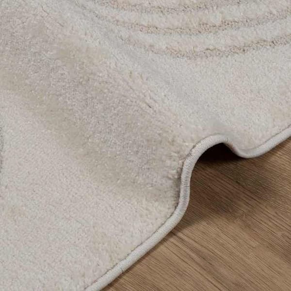 Maison Exclusive - Inomhusmatta GALATI Crème 150 x 80 cm Polyester