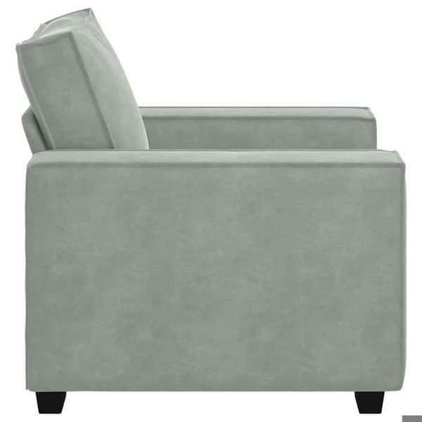 Maison Exclusive - Lysegrå Stol 100x78x84 cm Velour