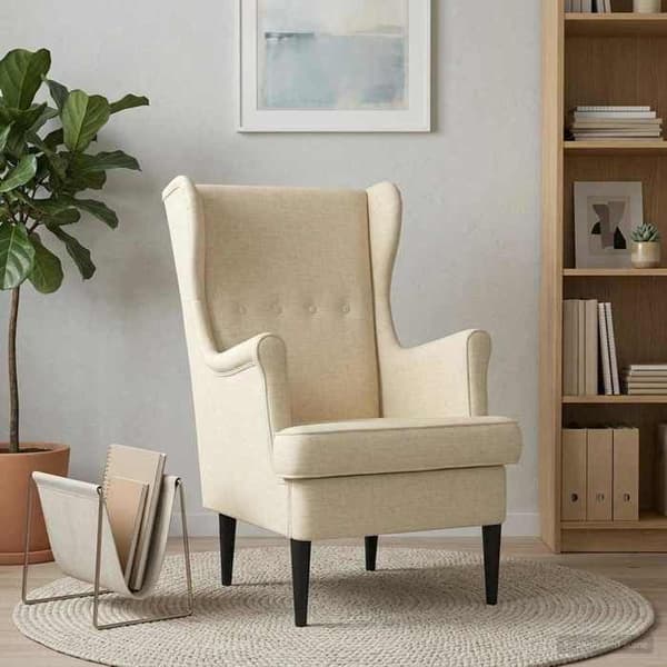 Maison Exclusive - Kermansävyinen tuoli kankaasta