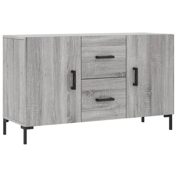 Maison Exclusive - Buffet sonoma grå 100x36x60 cm ingeniørtræ