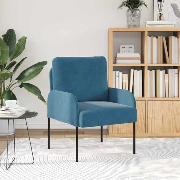 Maison Exclusive - Sofaer med pude 55cm Blå Krydsfiner