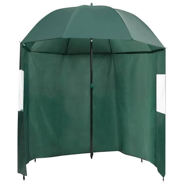 Maison Exclusive - Kalastusvarjot 220 x 193 cm Polyester Oxford Pyöreä Grön