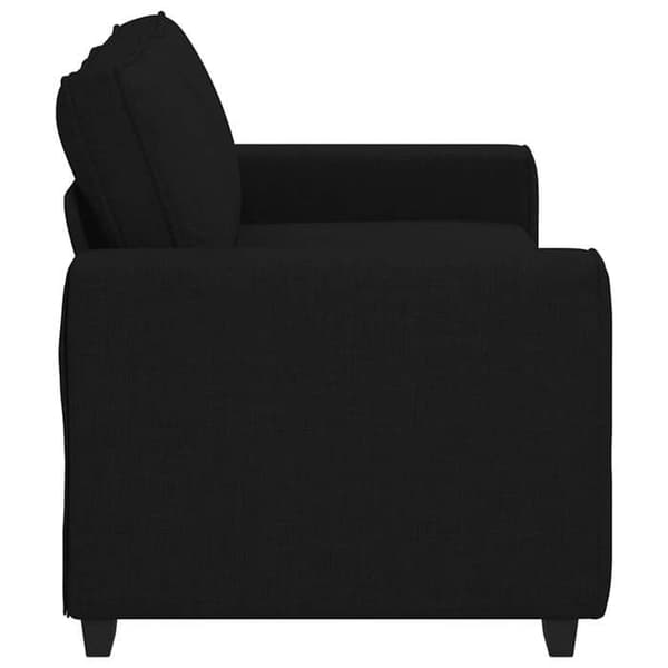 Maison Exclusive - Sort 2-personers sofa 180x77x82 cm stof