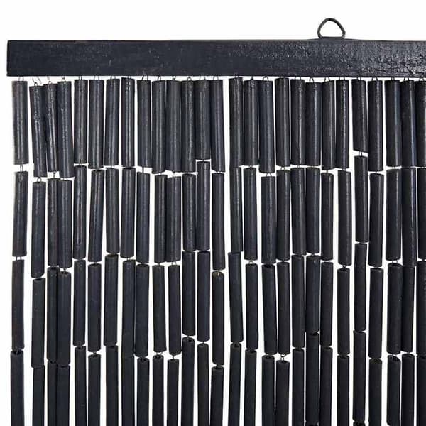 Maison Exclusive - Mørkegrå insektgardin 90x220 cm bambus Mörkgrå