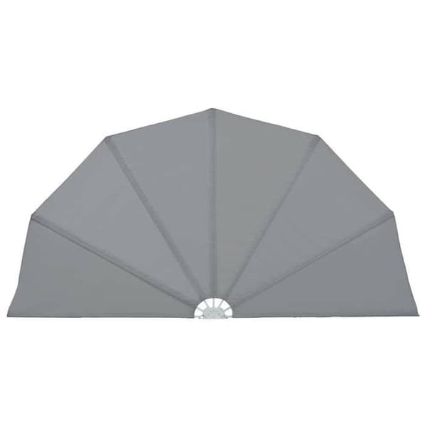 Maison Exclusive - Harmaa 160 cm taitettava terassikatto