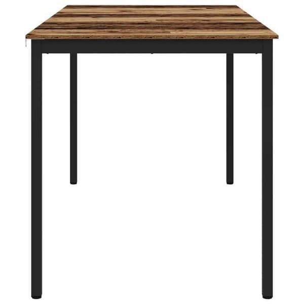 Maison Exclusive - Stående barbord i ingeniørtræ, rektangulær