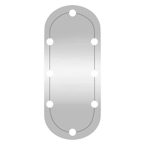 Vægspejl - Eksklusiv Hus - LED multi-mode - Oval 30x70 cm - USB-strømforsyning Vit varm