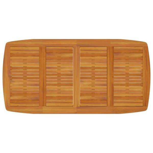 Maison Exclusive - Trädgårdsbord 200x100x75 cm i solid akaciaträ