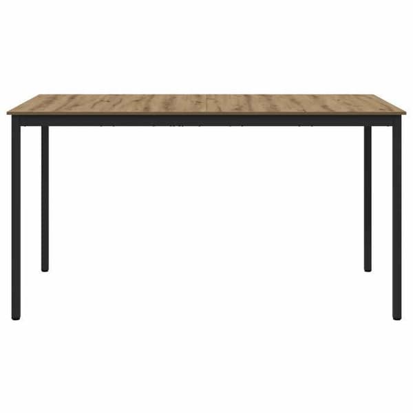 Maison Exclusive - Stående barbord i ingeniørtræ, rektangulær
