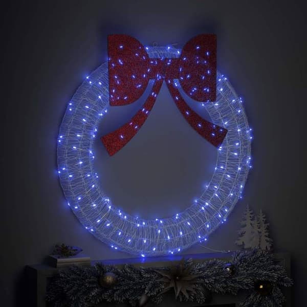 Maison Exclusive - Krone 150 LED Blå 120 cm Akryl