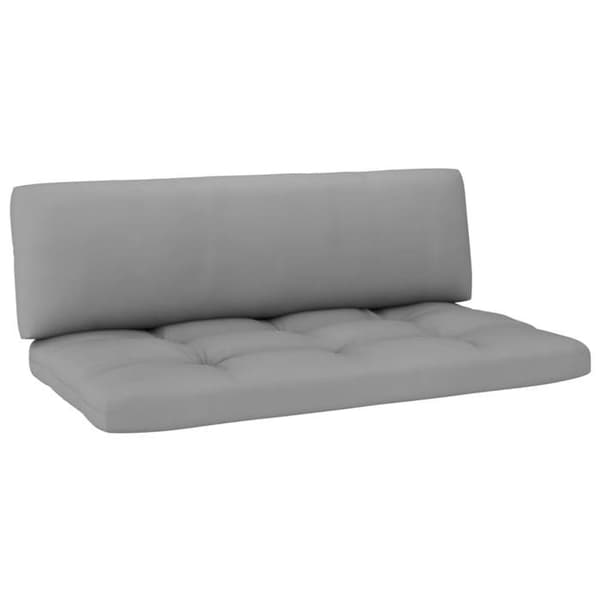 Maison Exclusive - Central sofa have til haven Sort Imprægneret fyrretræ