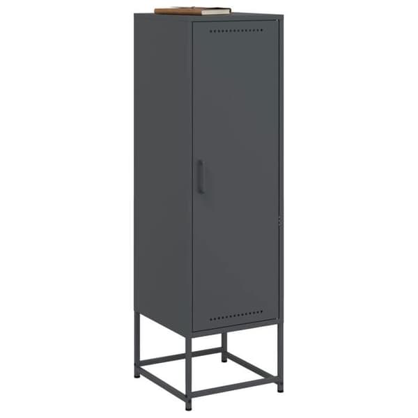 Maison Exclusive - Buffé hög antracit 36x39x123 cm stål
