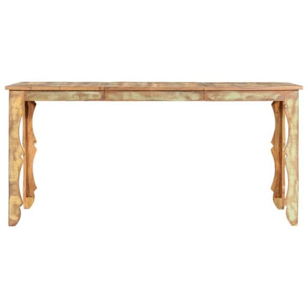 Maison Exclusive - Matbord 160x80x76cm Massivt återvunnet trä