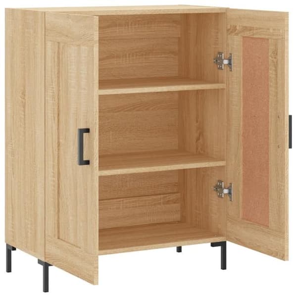 Maison Exclusive - Buffé ek sonoma 69,5x34x90 cm ingenjörsträ