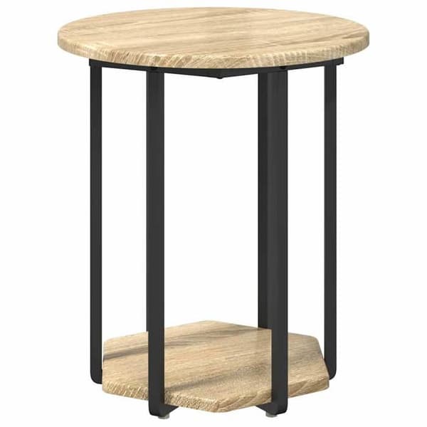 Maison Exclusive - Sæt af 2 sideborde Brun 50 x 50 x 50,5 cm brun
