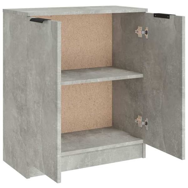 Maison Exclusive - Buffet Grå beton 60x30x70 cm Ingeniørtræ