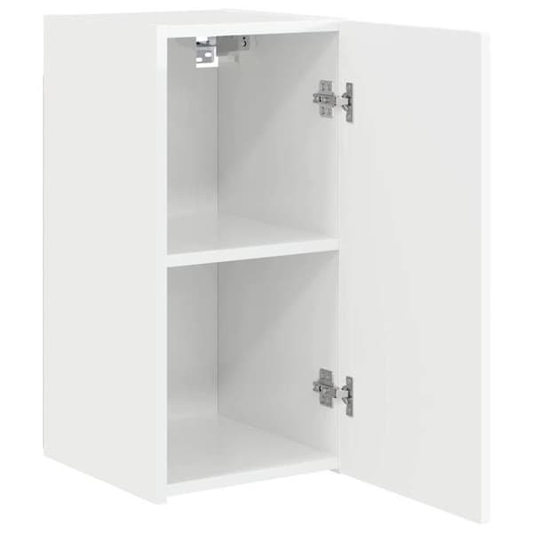 Maison Exclusive - Väggmonterad TV-möbel 30 x 31 x 60 cm Blank Vit