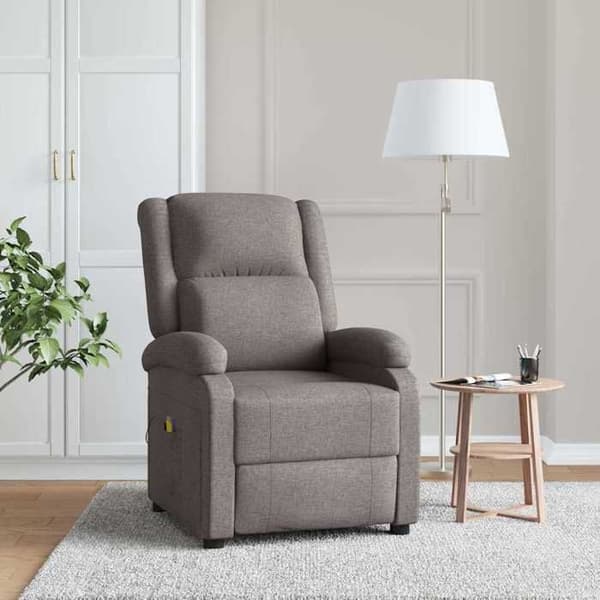 Maison Exclusive - Massage stol Taupe Stof