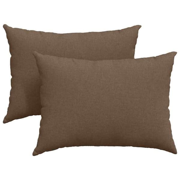 Maison Exclusive - Soffkuddar 2 st tyg Brun 70 x 50 cm brun