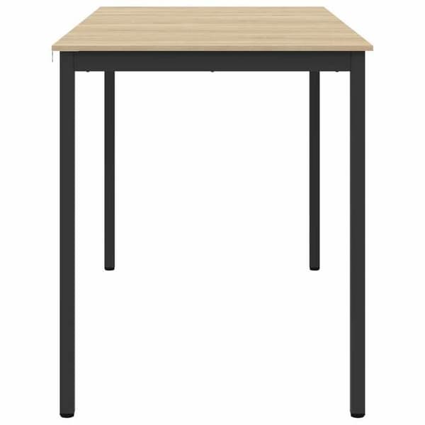 Maison Exclusive - Stående barbord i ingeniørtræ, rektangulær