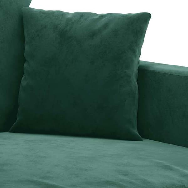 Maison Exclusive - 3-personers sofa Mørkegrøn 180 cm Velour
