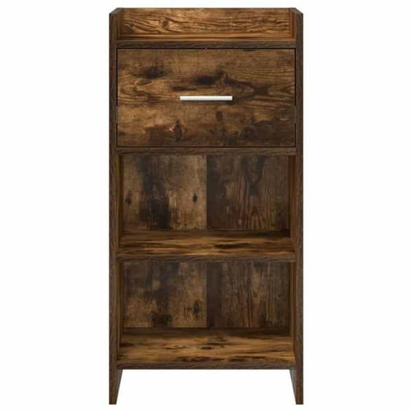 Maison Exclusive - Buffet Røget Eg 40 x 36 x 80 cm Ingeniørtræ