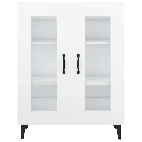 Maison Exclusive - Vit buffé 69,5x34x90 cm ingenjörsträ