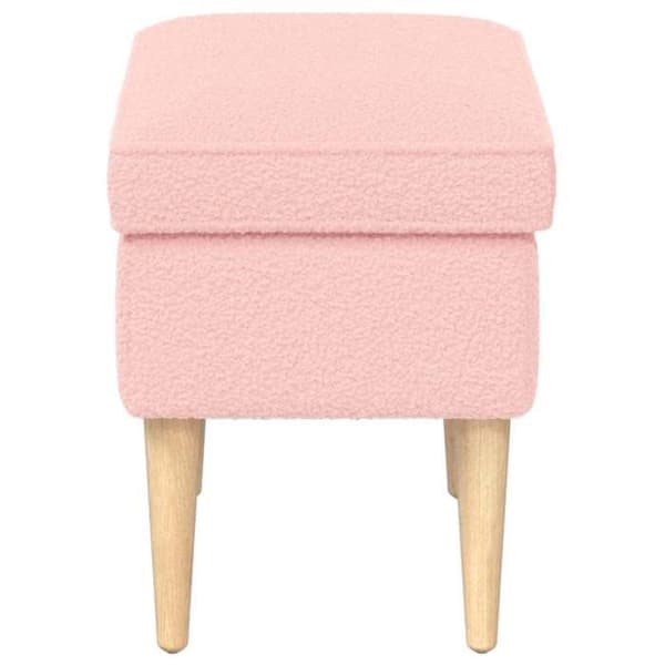 Maison Exclusive - Ruusupuffi 55 x 35 x 41 cm Bouclé