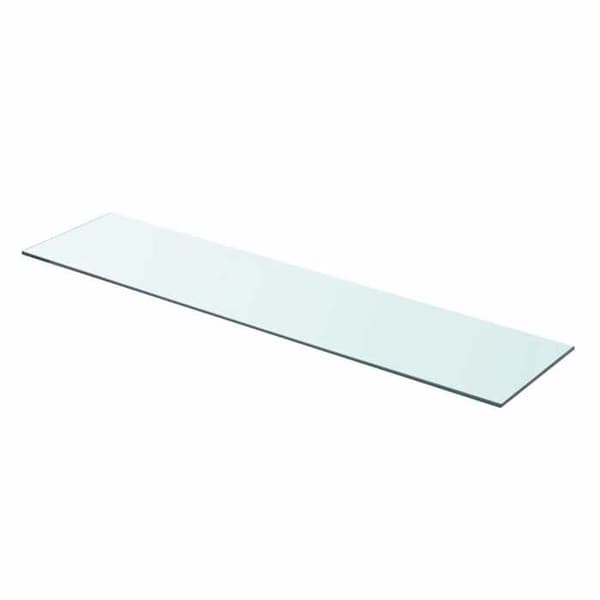 Maison Exclusive - Hyllpanel Transparent Glas 90 x 20 cm Transparent