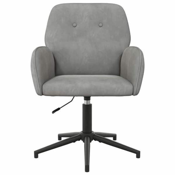 Maison Exclusive - Snurrbara kontorsstolar 2 st Sammet 54 x 55 x 90 cm
