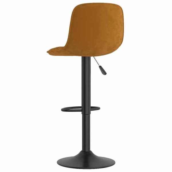 Maison Exclusive - Barstolar set om 2 brun sammet