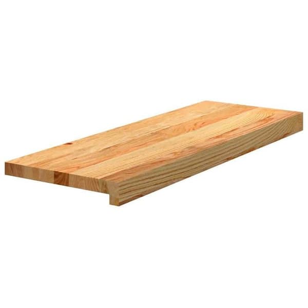 Trappe - EKSKLUSIV HUS - 4 dele - Massivt egetræ - 70x25x2 cm - Lys brun ljusbrun