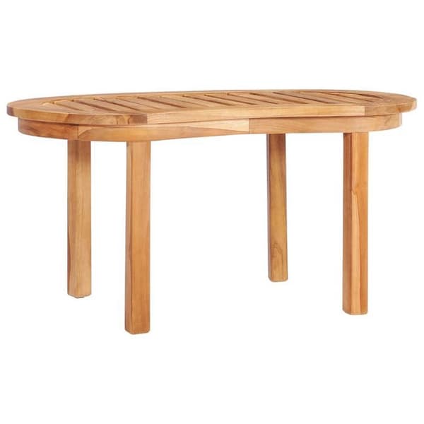 Soffbord - EXKLUSIVT HEM - 90x50x45 cm - Massivt teak - Rektangulär - Väderbeständig