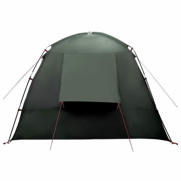 Maison Exclusive - Tältstuga med grön armétak 300 x 210 x 156 cm Polyester