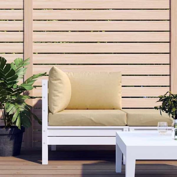 Pallkudde - EXKLUSIV HEM - 3-pack - blandad beige - 60x60 cm - polyester beige blandad