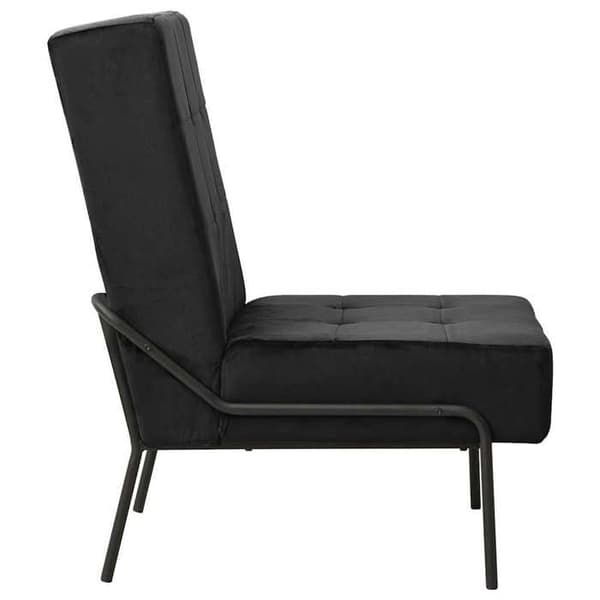Maison Exclusive - Relax stol 65x79x87 cm Sort Velour